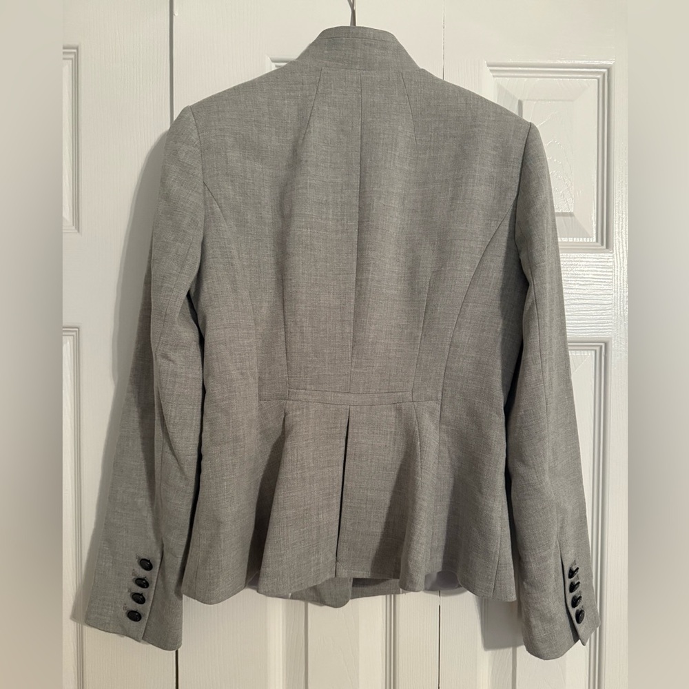 White House Black Market Light Gray Jacket